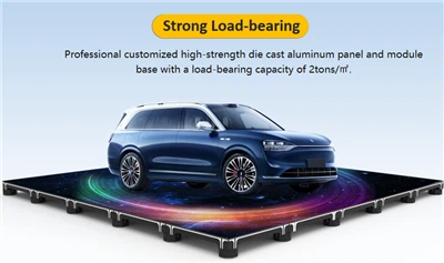 Litestar LDF Pro Series Front Service Interactive Gob Big Load Roaming Piel de baile Panel de alquiler de alquiler de aluminio de aluminio Panel LED